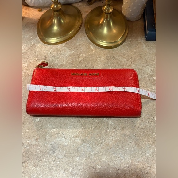 COPY - MICHAEL KORS Bedford large 3/4 zipper leather wallet - Picture 10 of 13